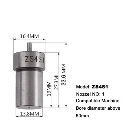 Fuel Injector Nozzle Injector Tip 168F 173F 178F 186F 186FA 188F 192F 195F Air-Cooled Diesel Engine & Micro Tiller Parts